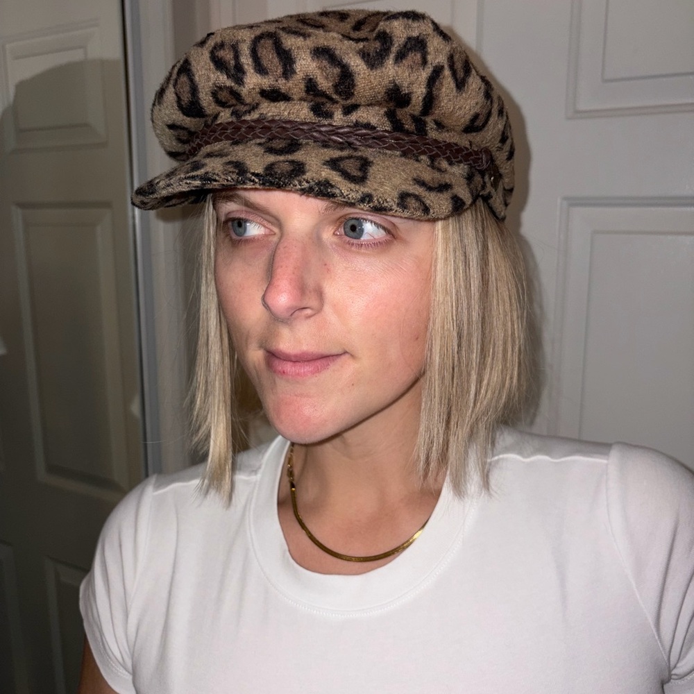 Leopard Print Brixton Women's Cap